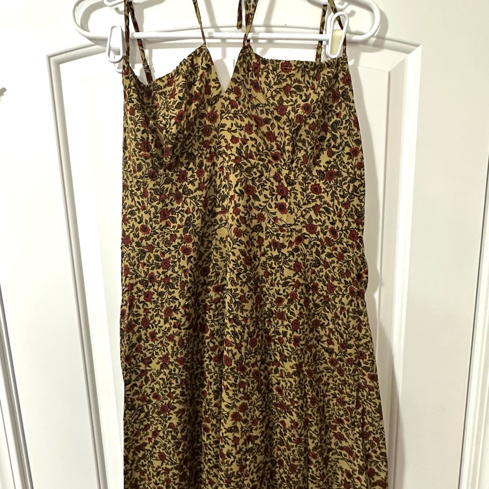 Floral Print Spaghetti Strap Sun Dress - Picture 5 of 16